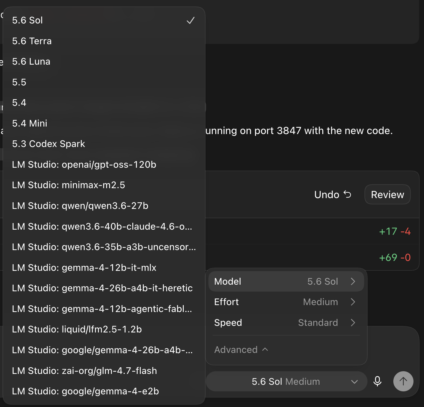 Using Hydra in Codex Desktop